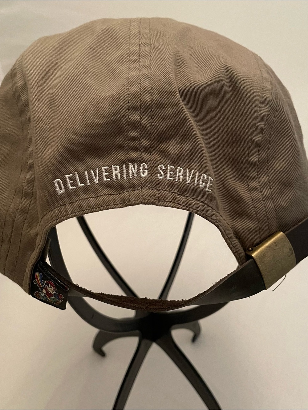 Ski Butlers Adjustable 5-Panel Cap with Leather Patch - Picture 5 of 8
